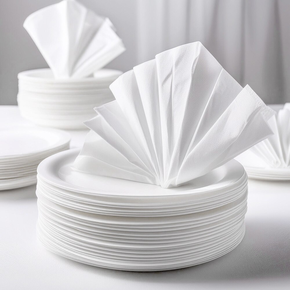 Sephra White Paper Napkins